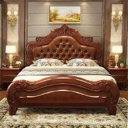 Wooden Bed